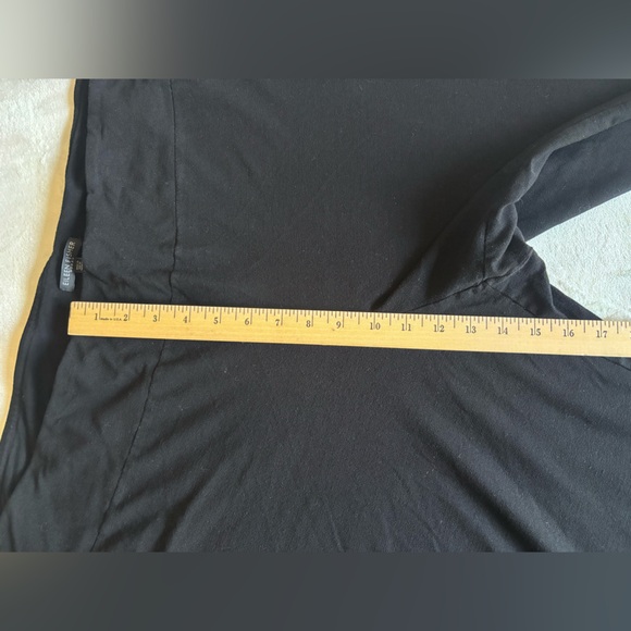 Eileen Fisher Wide Leg Classic Black Pants Leggings Size 3X Relaxed Fit - Picture 6 of 12